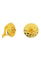 Cigold Taşsız Küpe 14  Ayar Altın 3.34 Gr OA-C101027522